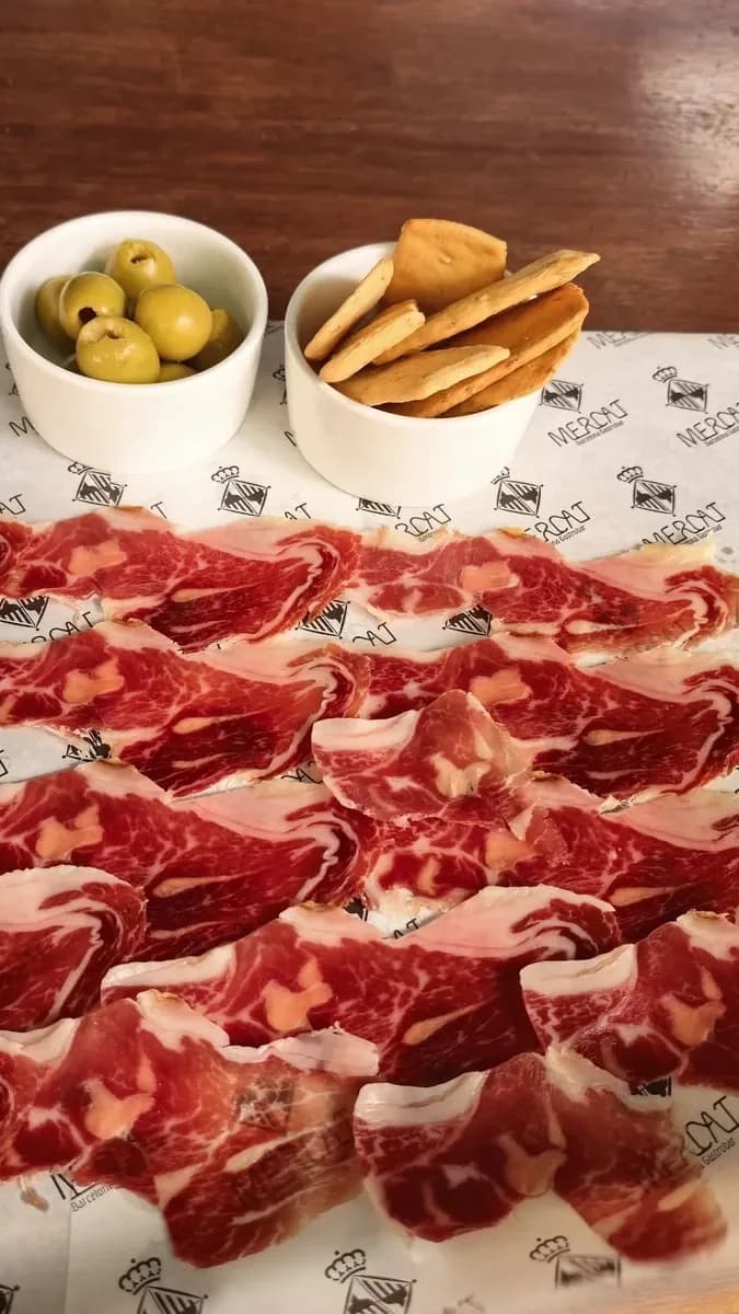 Find Spanish charcuterie at Mercat