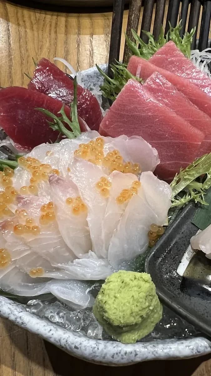 Sashimi at Ito Japanese Restaurant