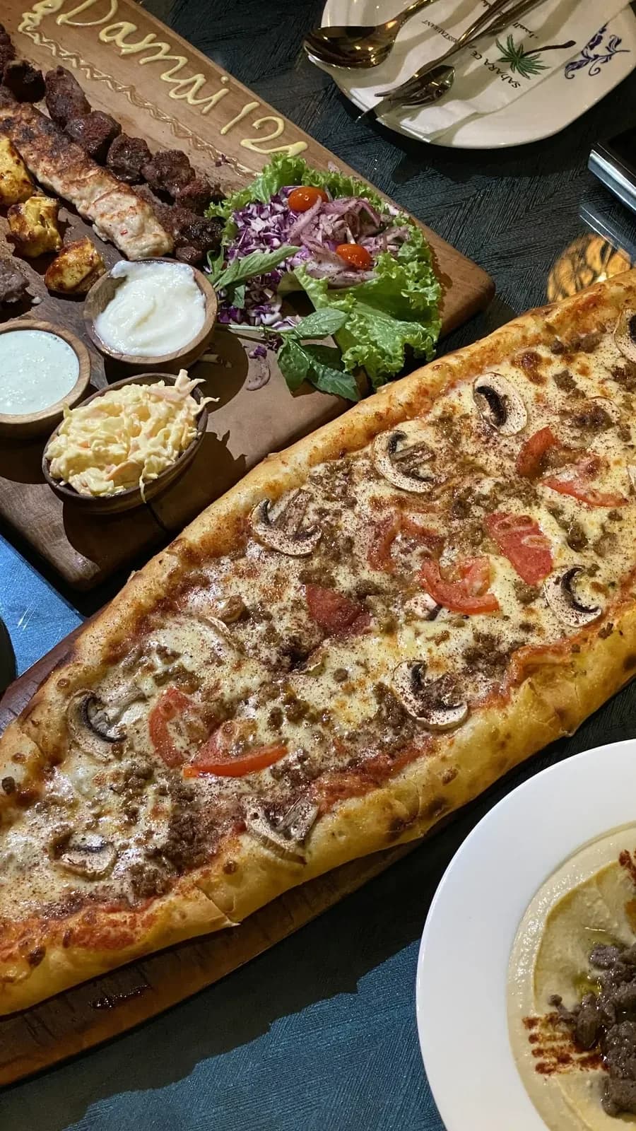 Feel right at home with warm Arabian flavors
