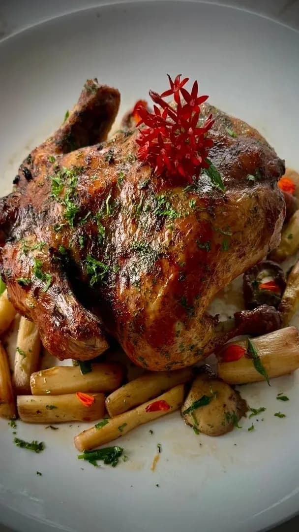 Order chicken at Qristina’s Kitchen