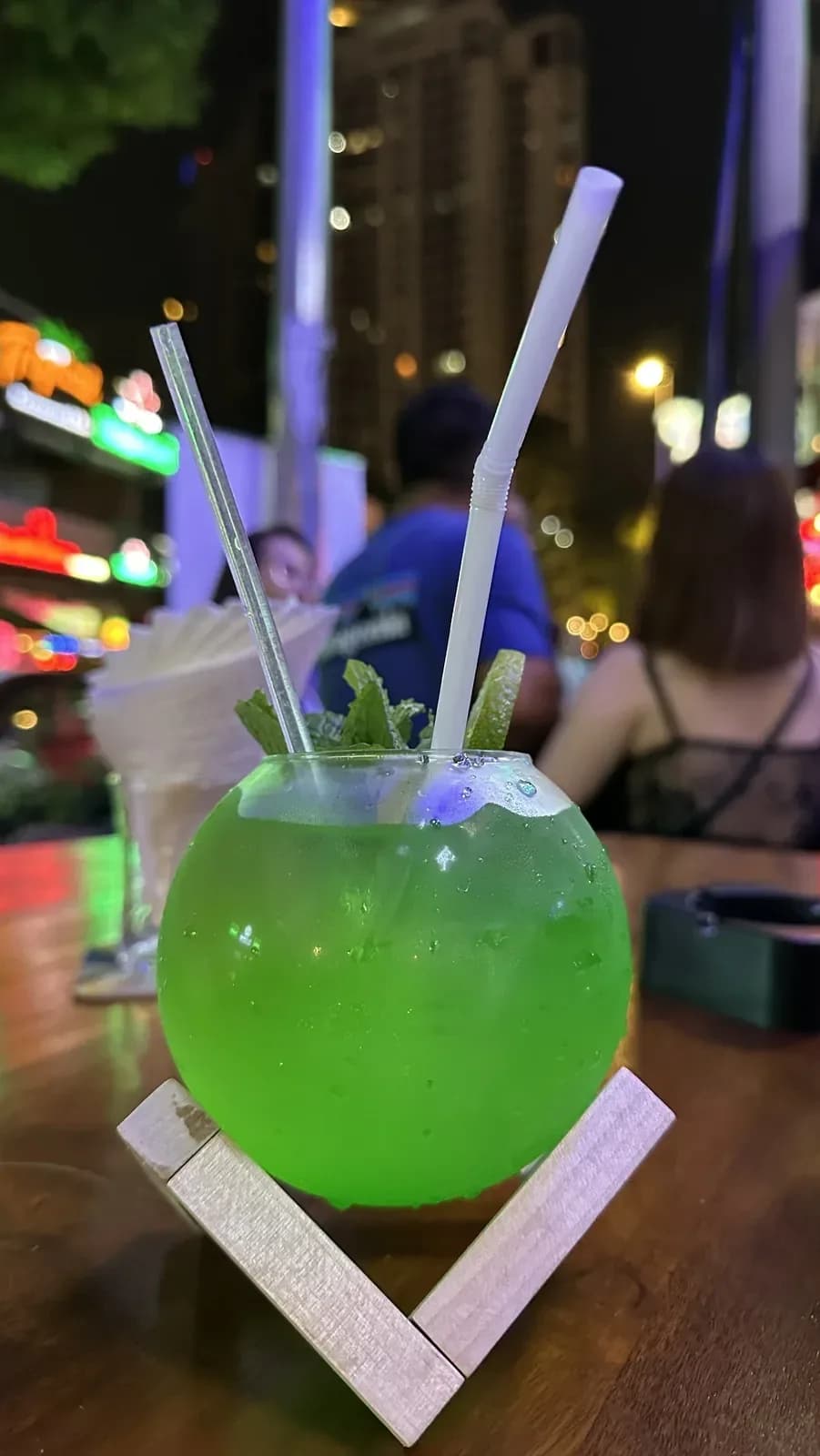 Walk in and spot the bar