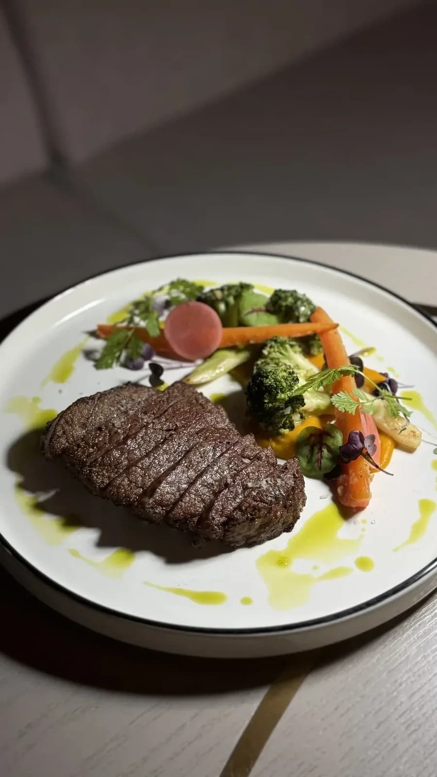 Steak moment at GoldBar KL