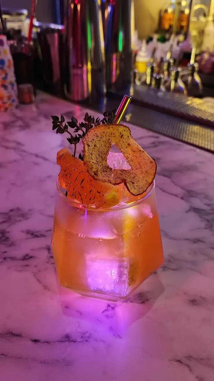 Walk into The Rebel Penguin for craft cocktails