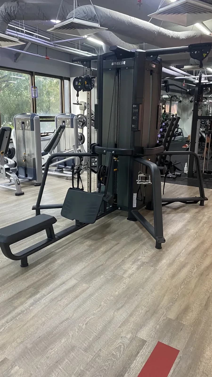 Train strong in a community gym
