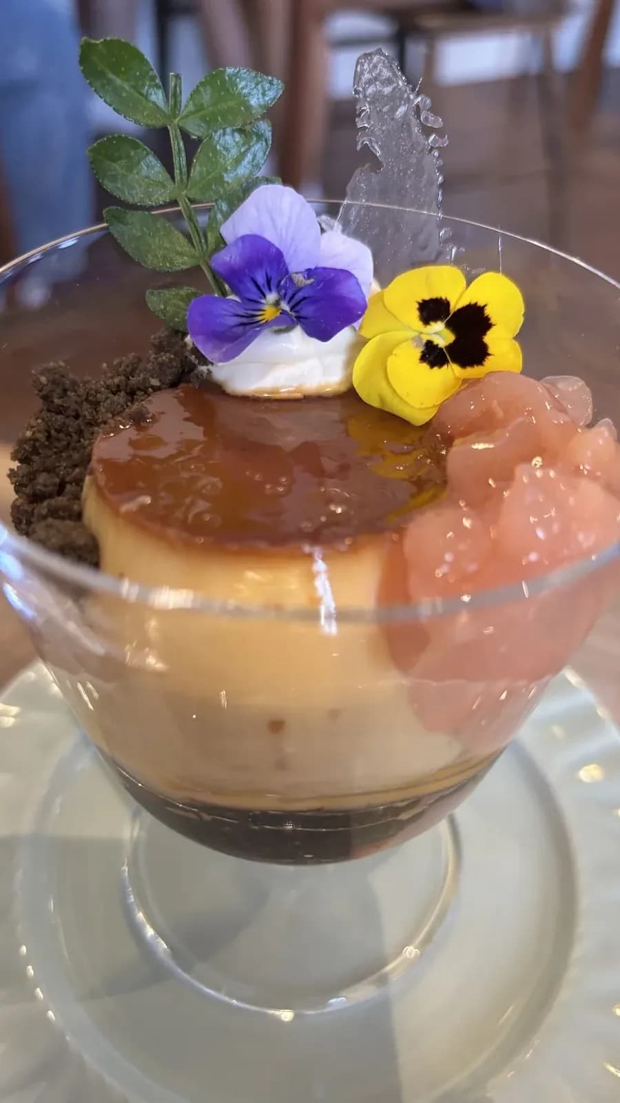 Order dessert and coffee at Petite Lab