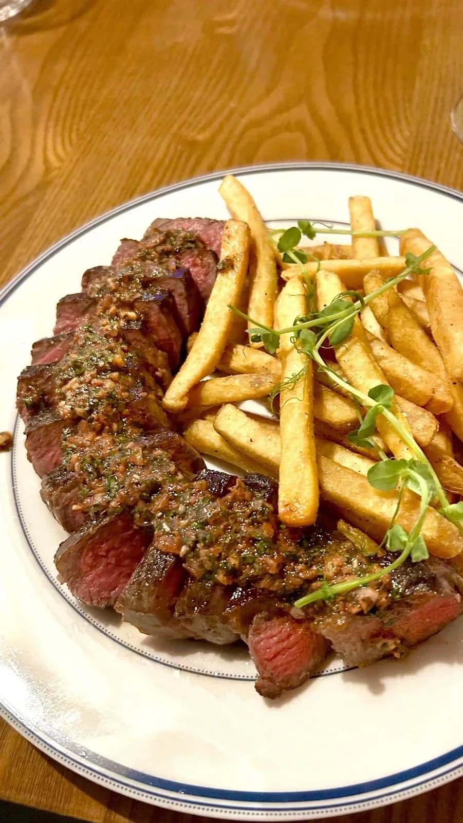 Steak hits your table