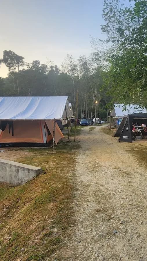 Pitch tents and hike trails