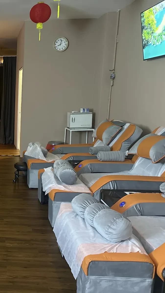 Feel calm after your massage