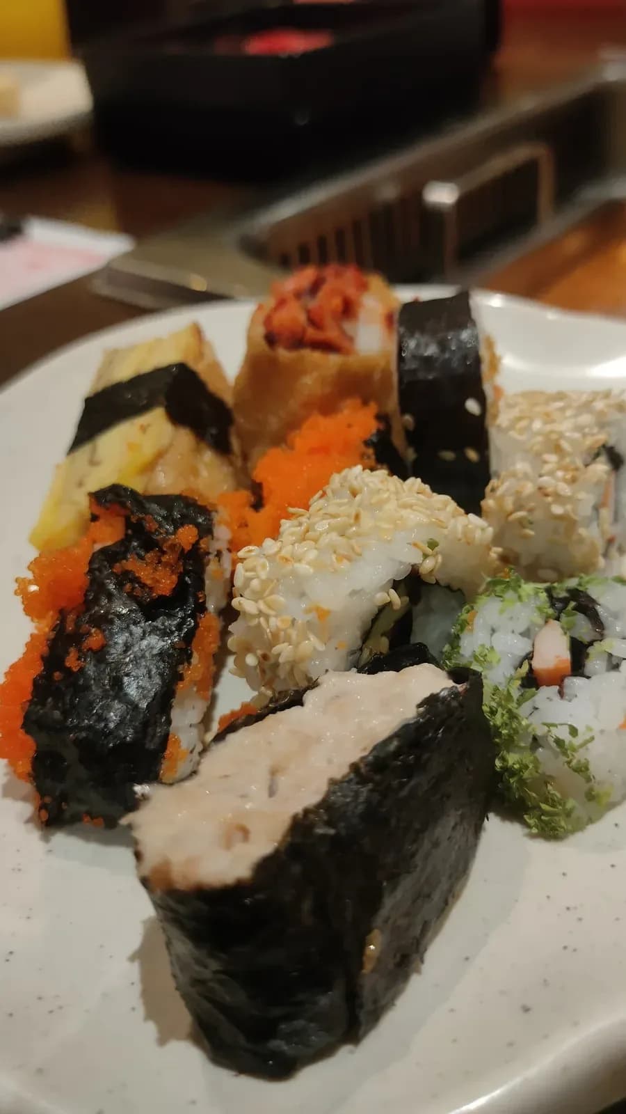 Grab Japanese dishes
