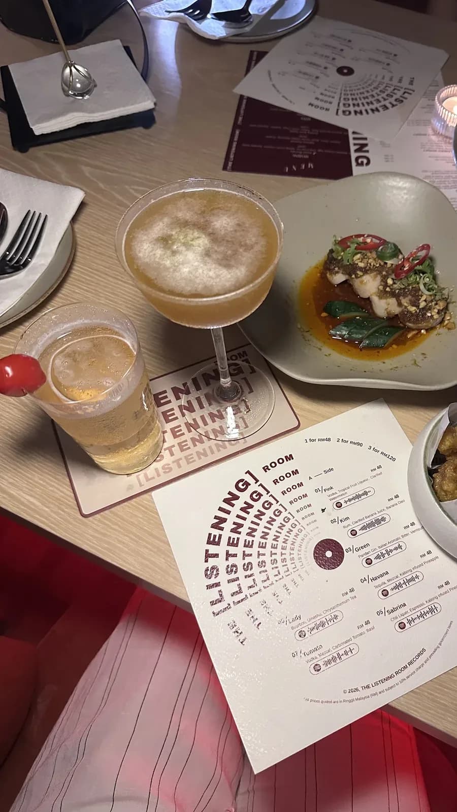 Find a trendy cocktail bar in KL