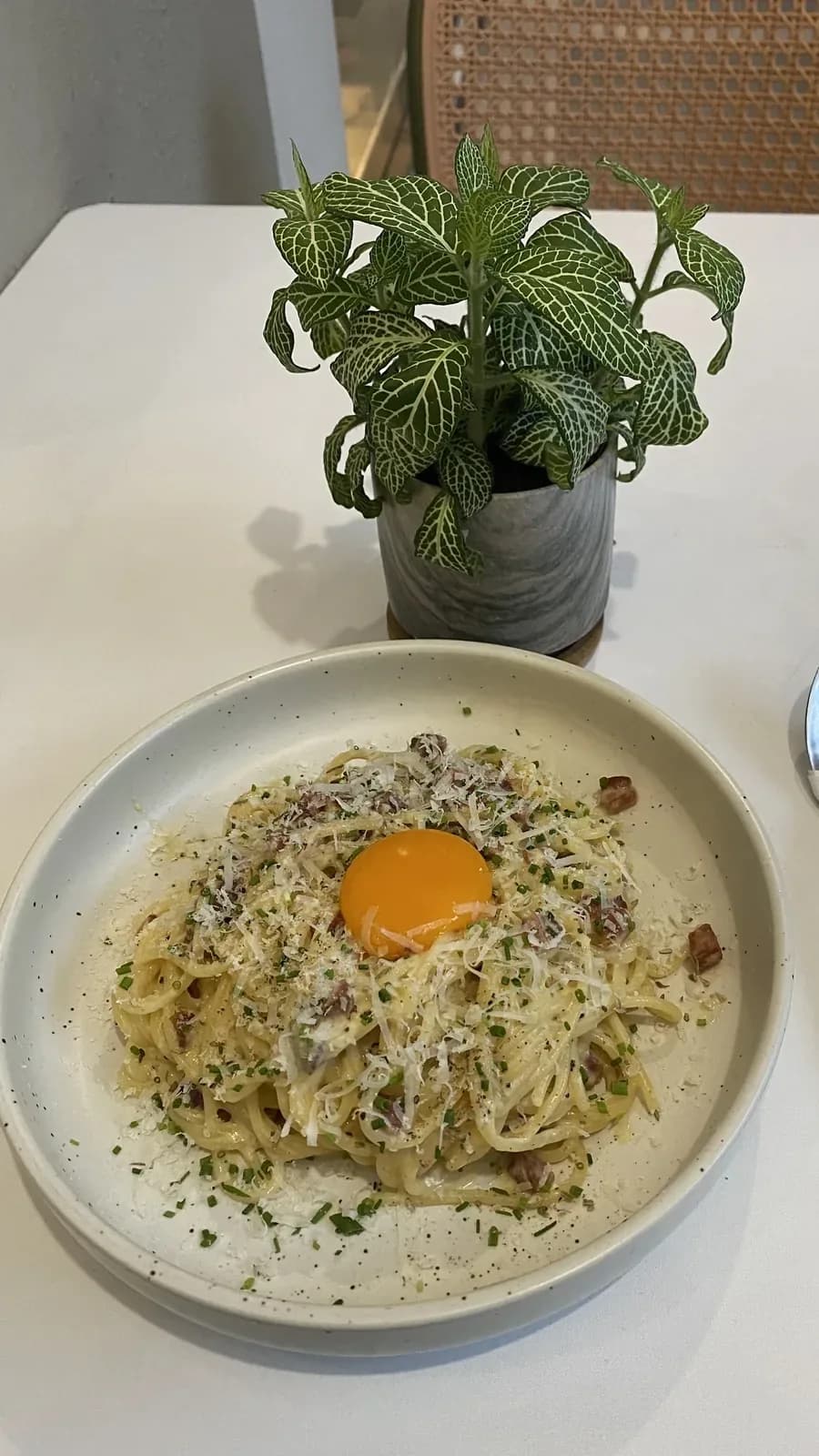 Twirl spaghetti at this cafe