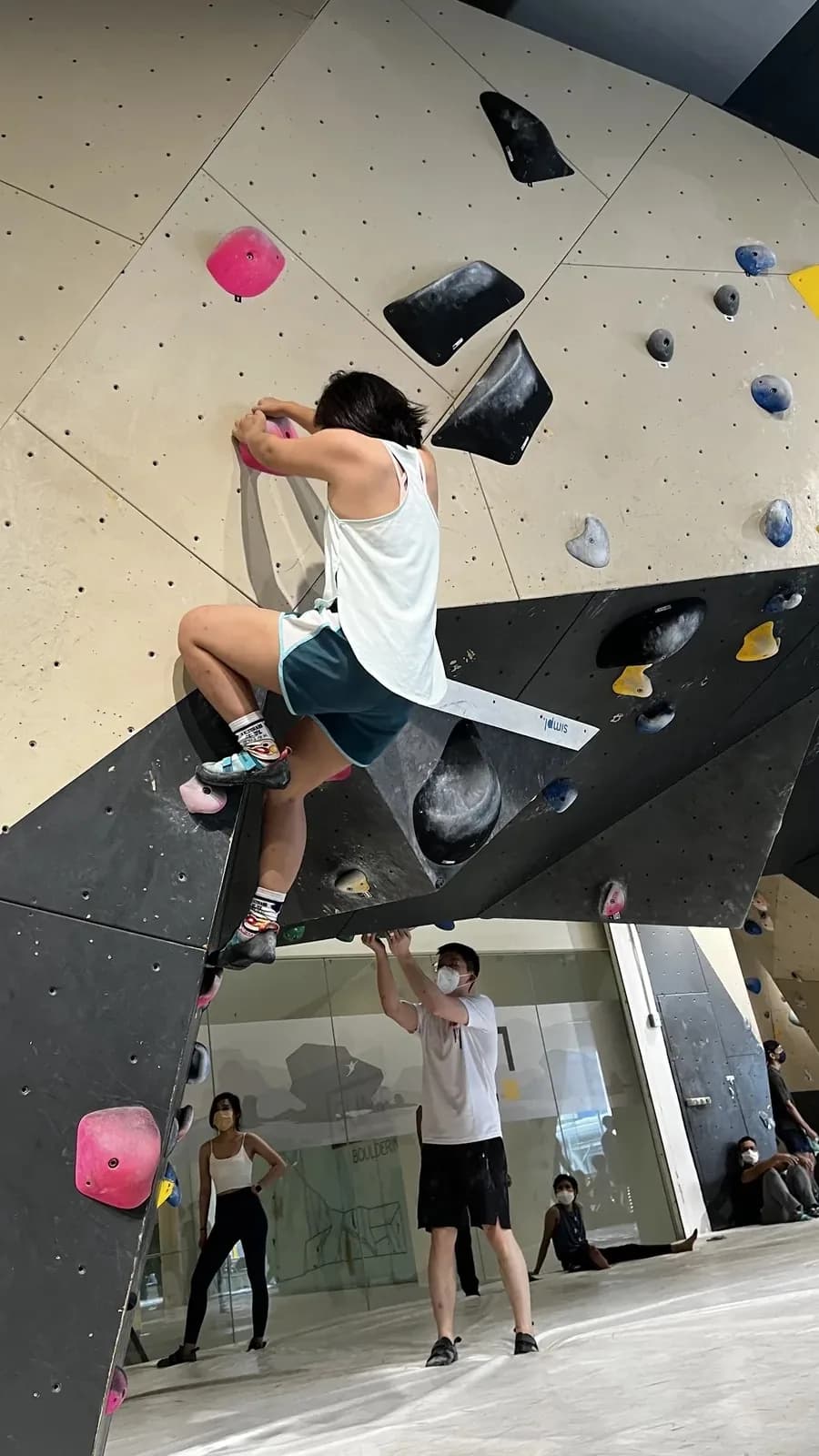 Scale the walls at BUMP Bouldering