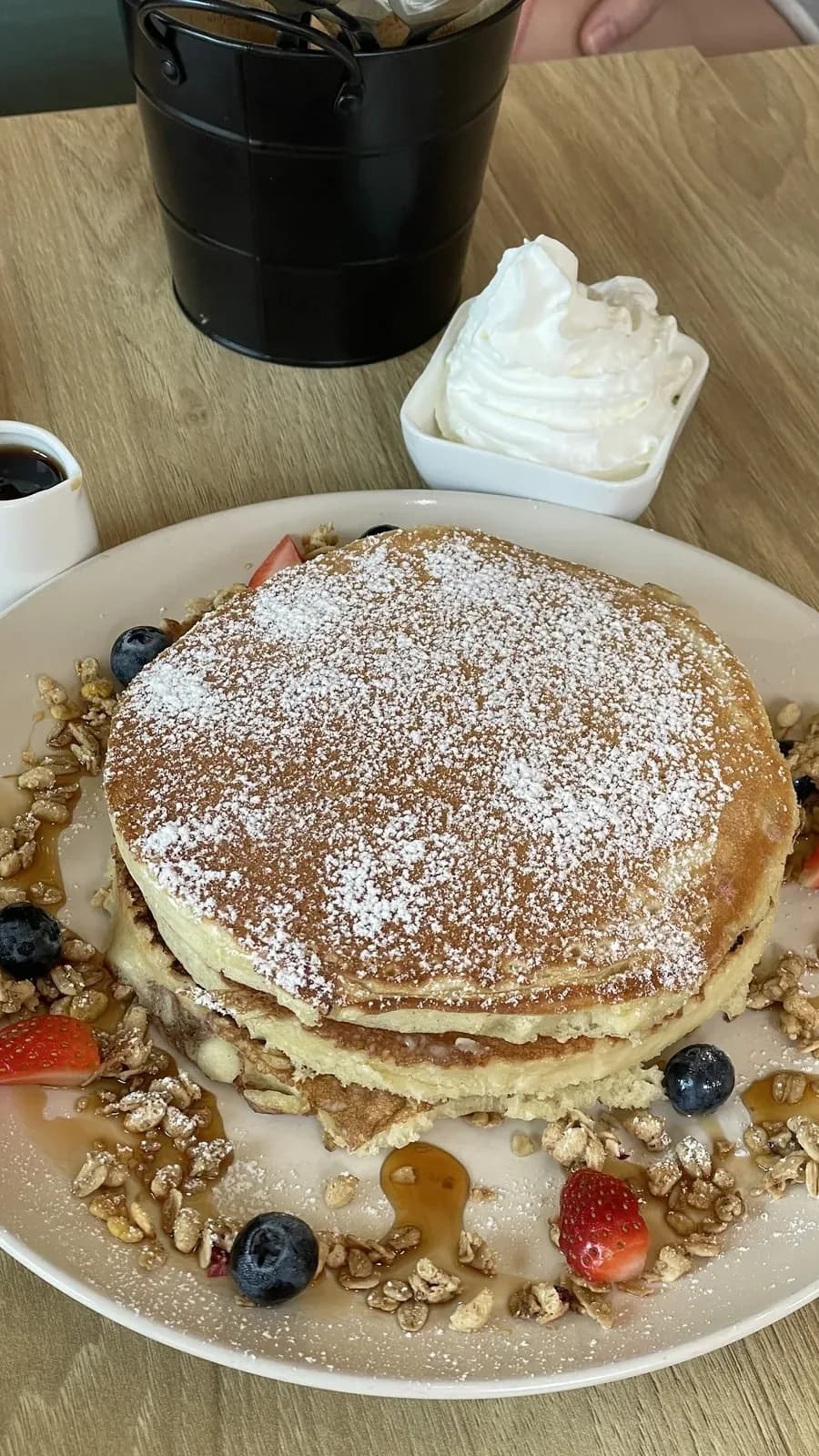 Pancakes at Jardin Cafe