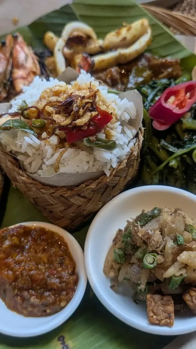Indonesian dining at Ole-Ole Bali
