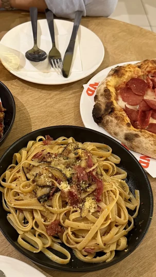 Cheesy pizza slices at Mokky's photo 3