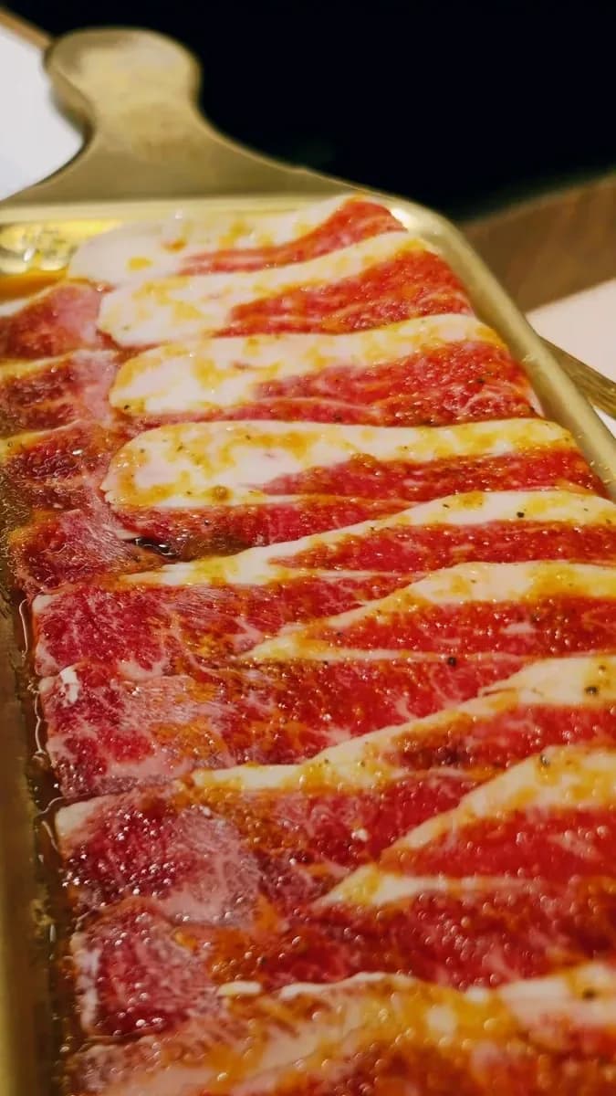 Grill your own Korean BBQ at Palsaik