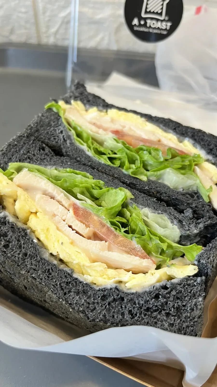 Crunch into fresh toast at A • Toast