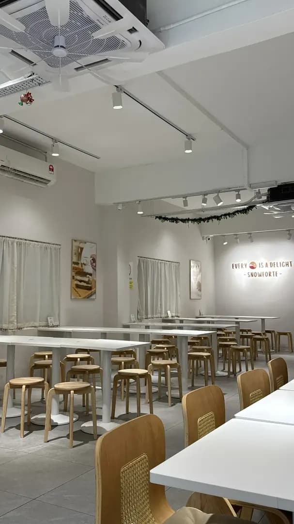 Step into a cool, cozy escape with shaved snow photo 2