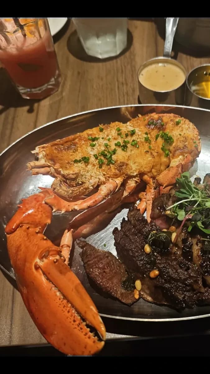 Bite into juicy steak