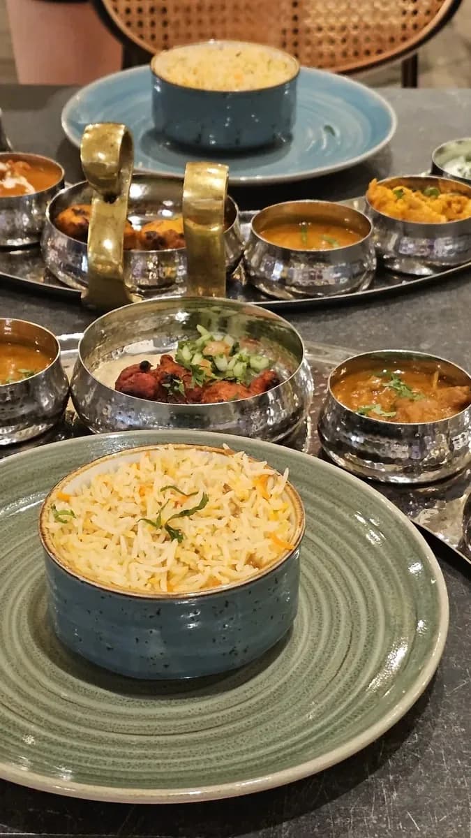Thali at Tasty Chapathi - The Curve