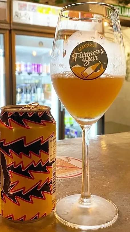 Spot a trendy bar serving local beers