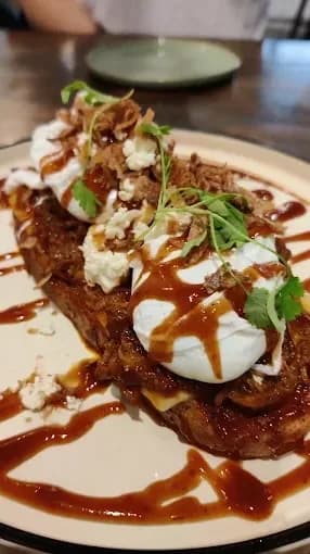 Pulled pork moment at Urban Daybreak Cafe
