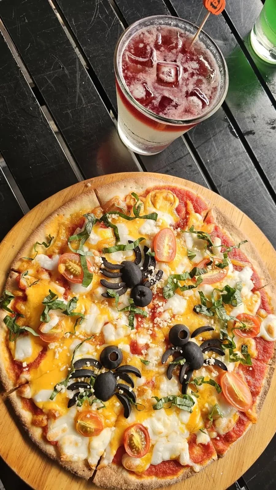 Grab pizza with Italian, Chinese and Malaysian twists