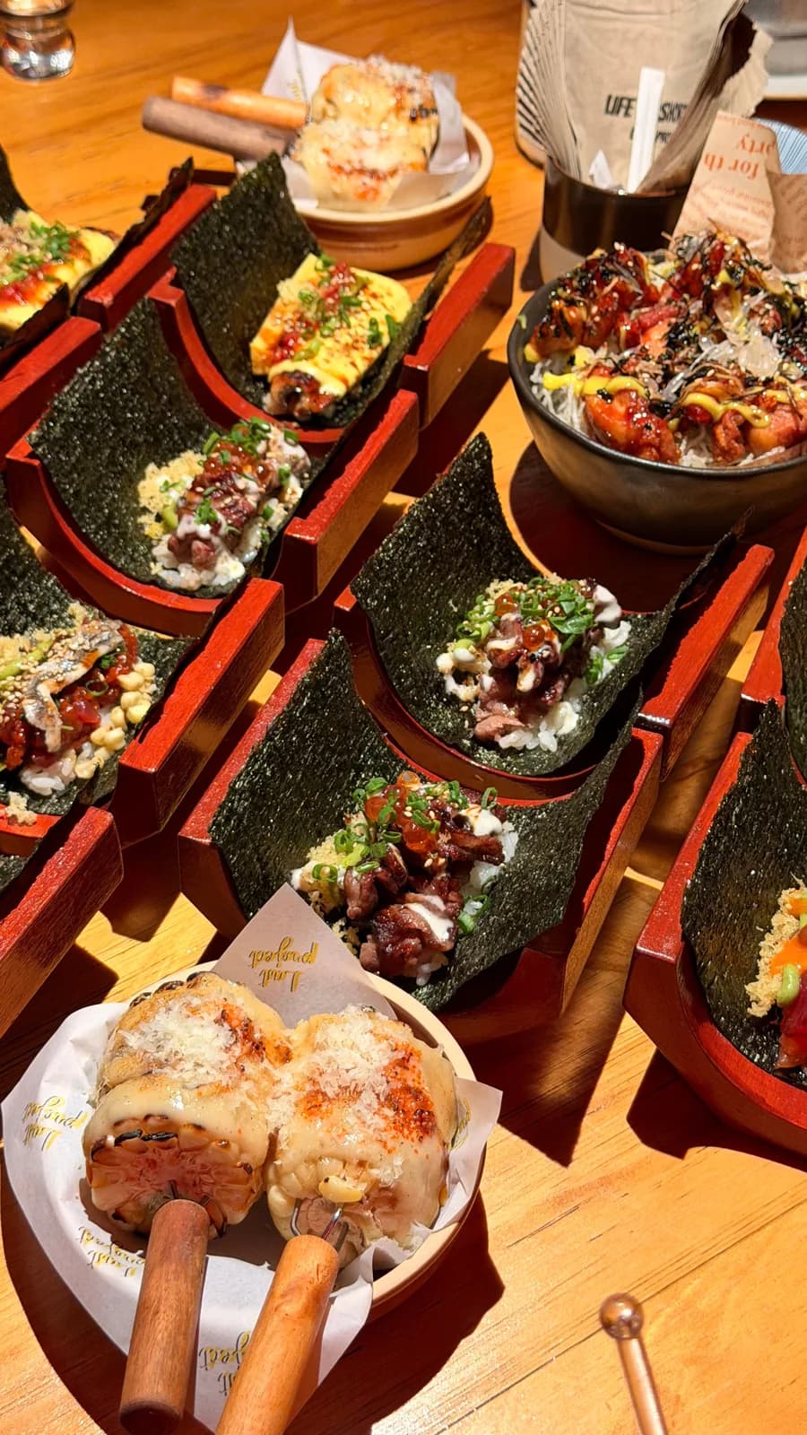 Handroll time at Last Project