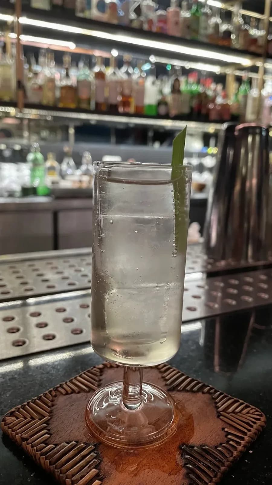 Step into THREE X CO for a drink