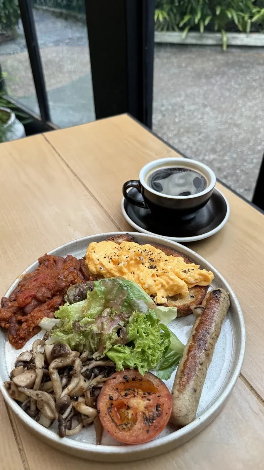 Walk into a cozy brunch