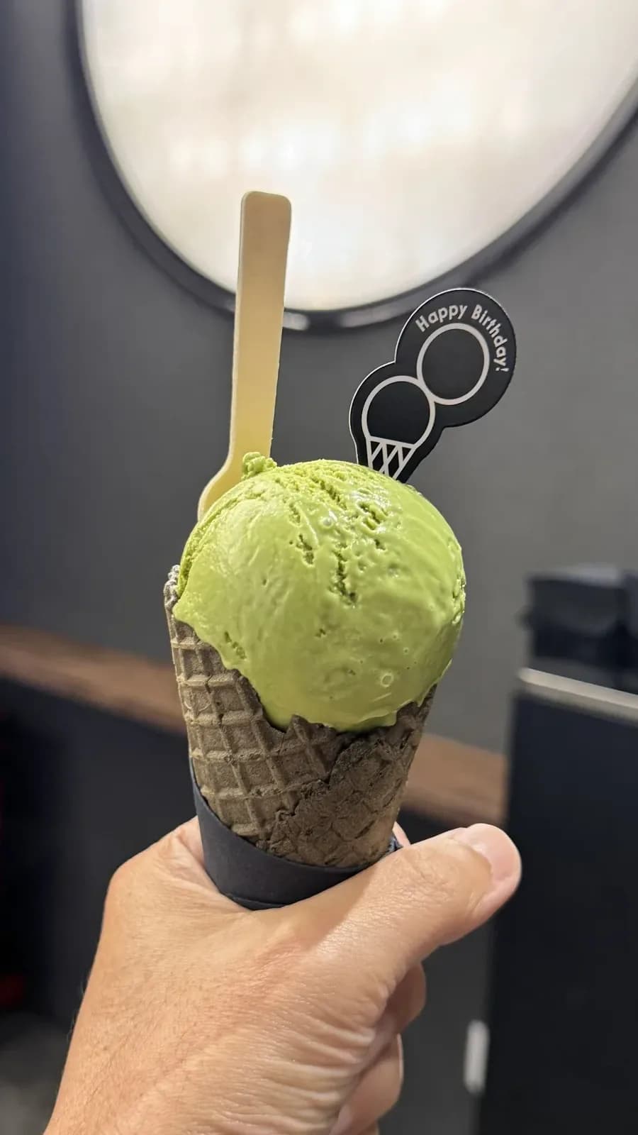 A calm café with modern Japanese tea vibes