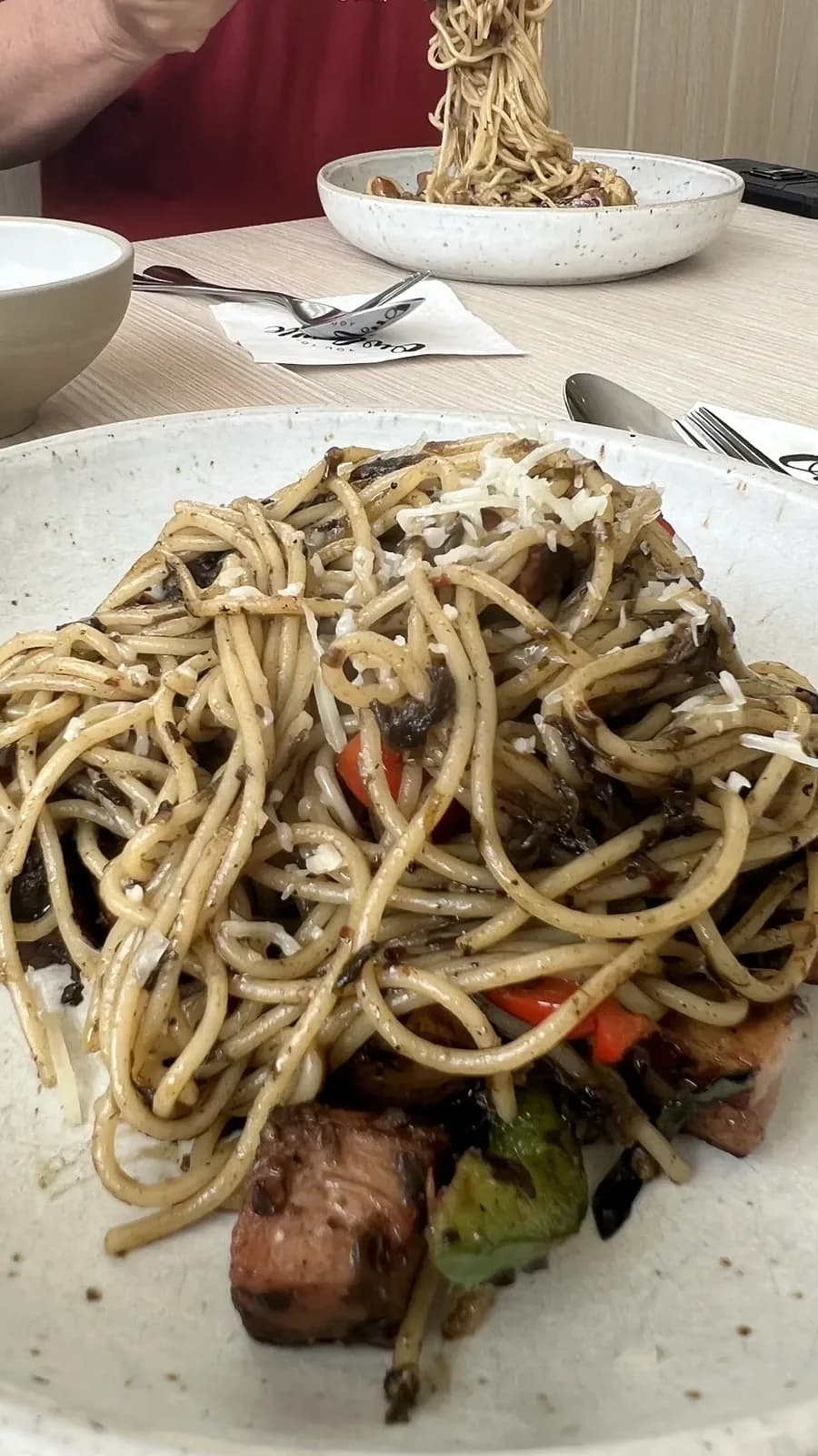 Spaghetti at New Chapter