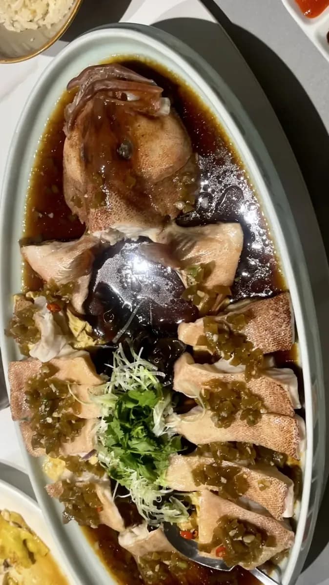 Dine under bamboo decor in the heart of KL