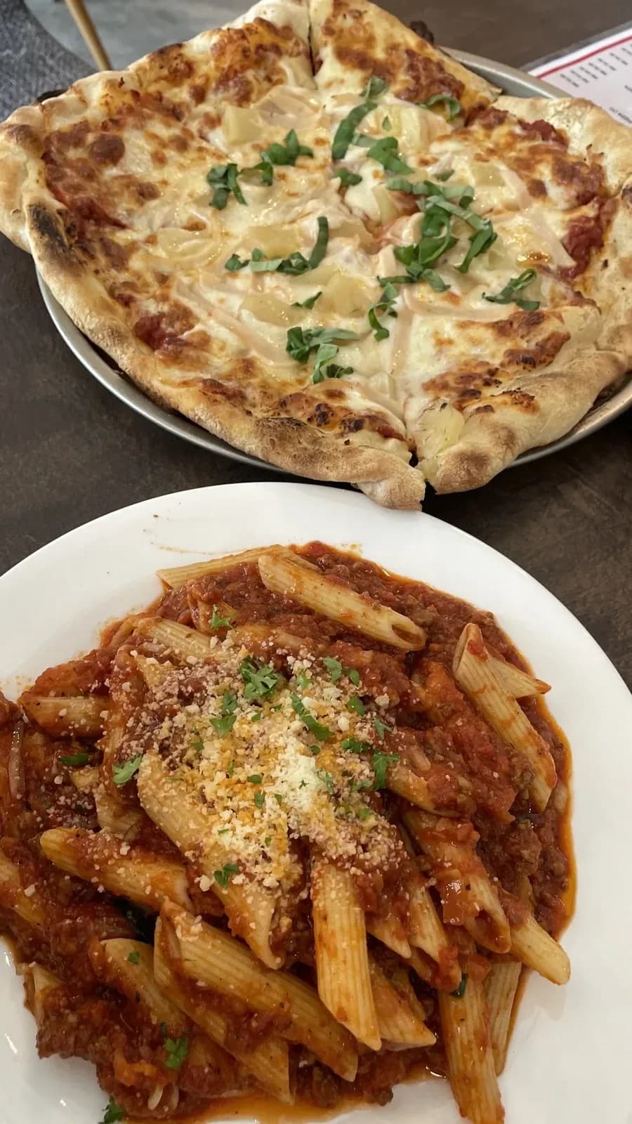 Pasta at Lulu’s Deli
