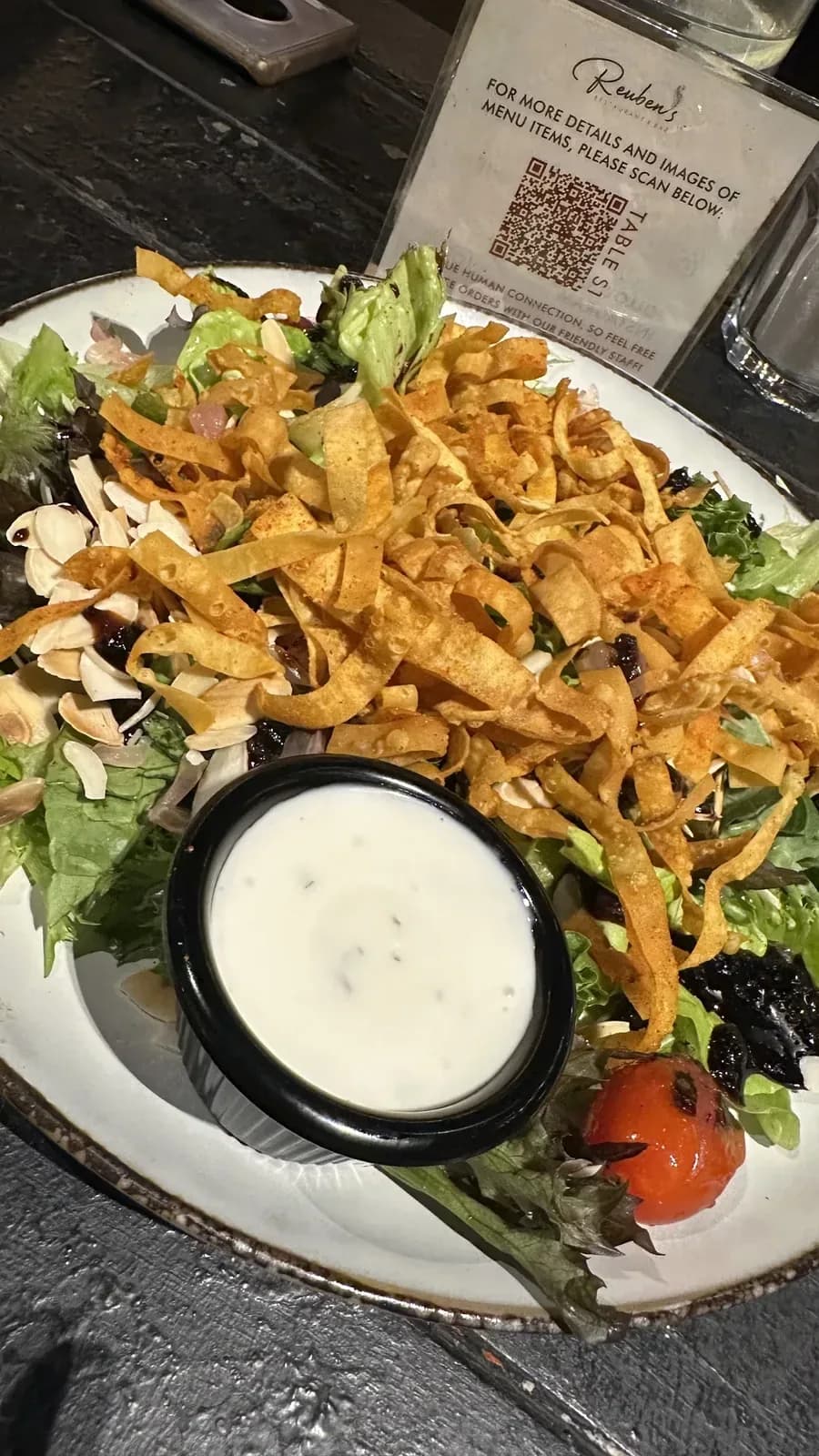 Chicken Salad at Reuben's Damansara