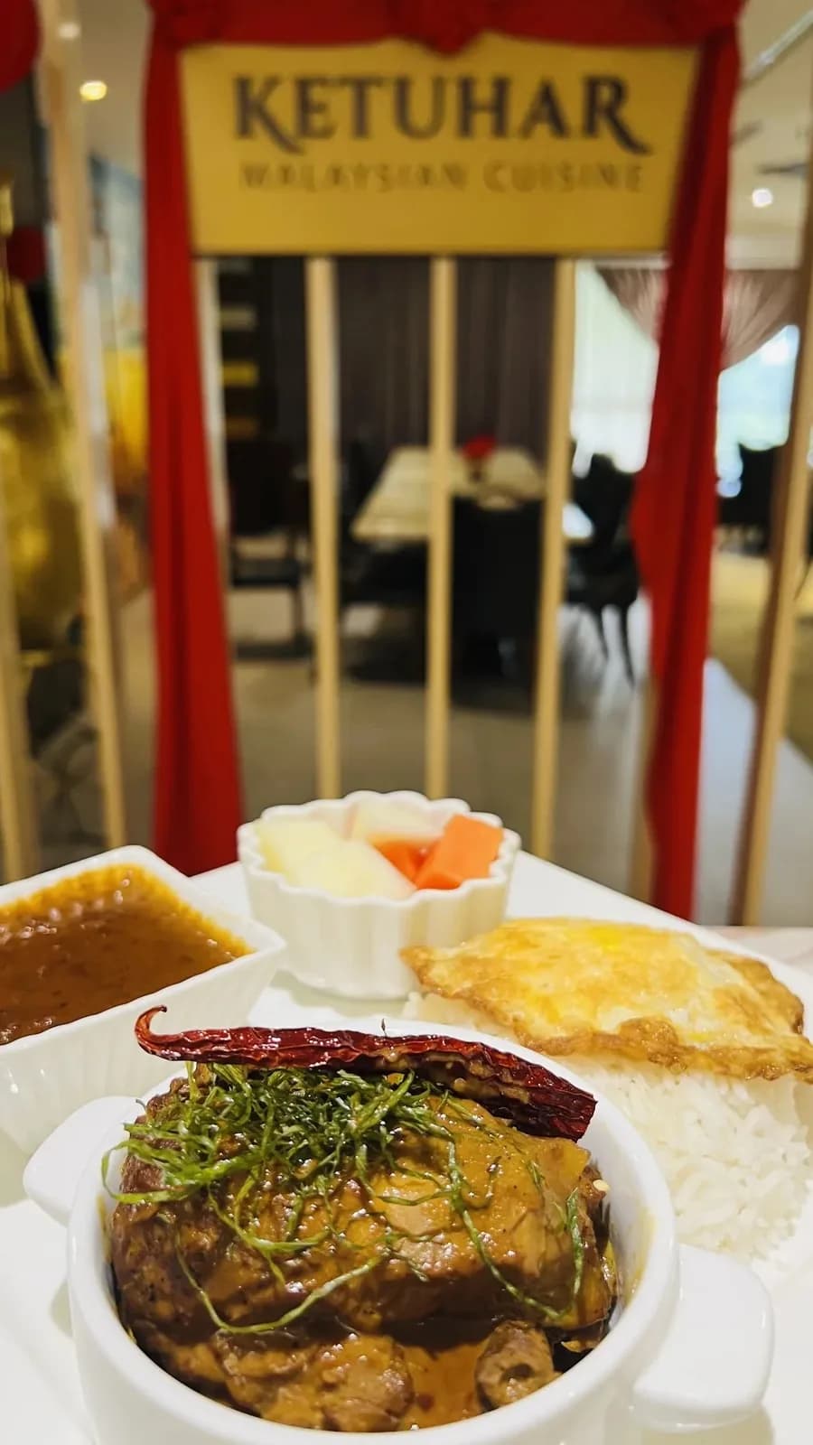 Relax in the elegant space at Ketuhar