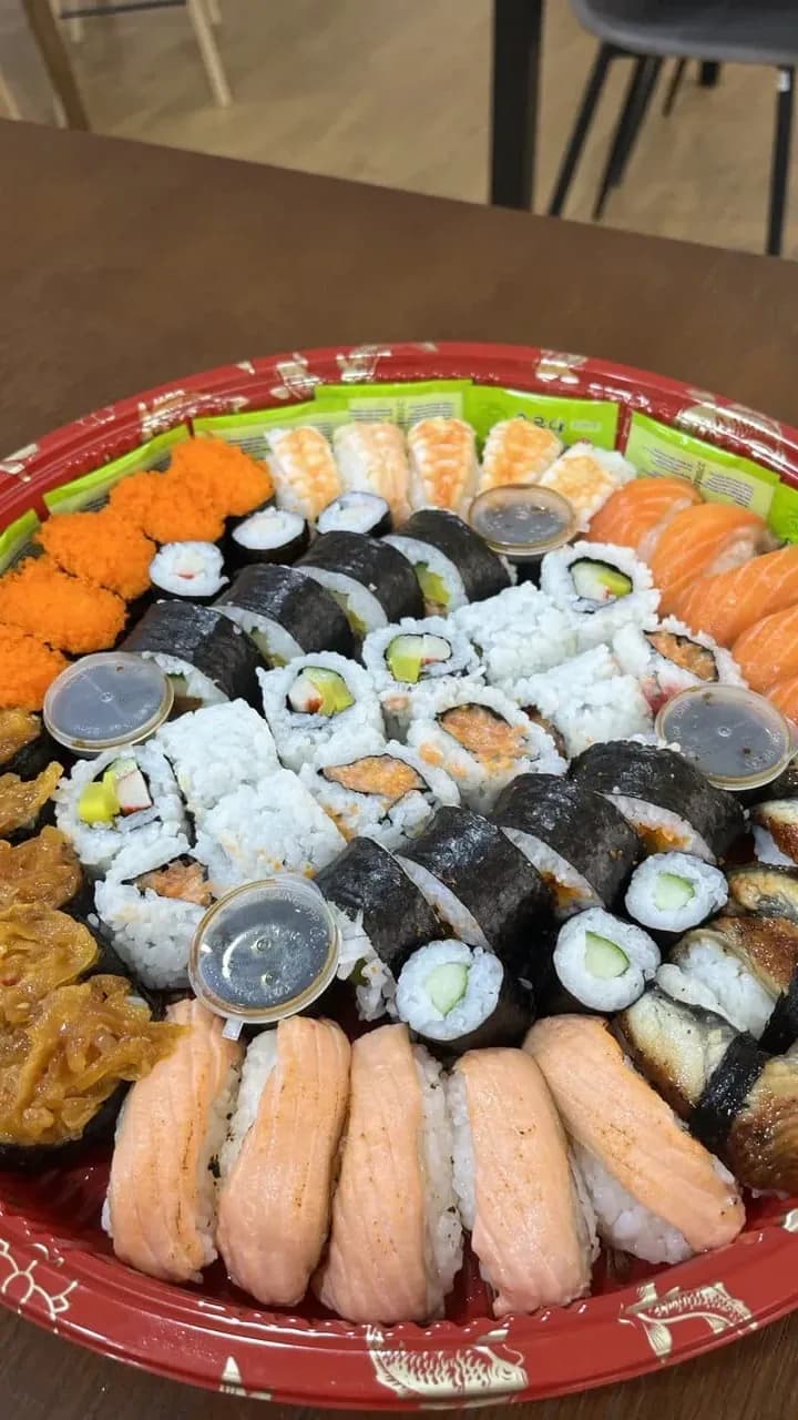 Sushi Feels Cozy Yet Energetic