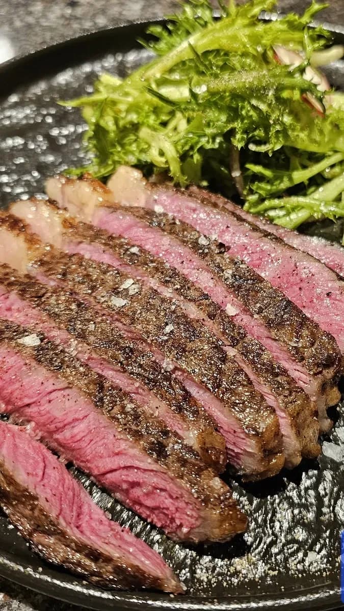 You spot the steak sizzling at Pyro