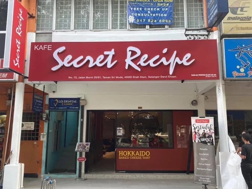 Secret Recipe Sri Muda, Shah Alam