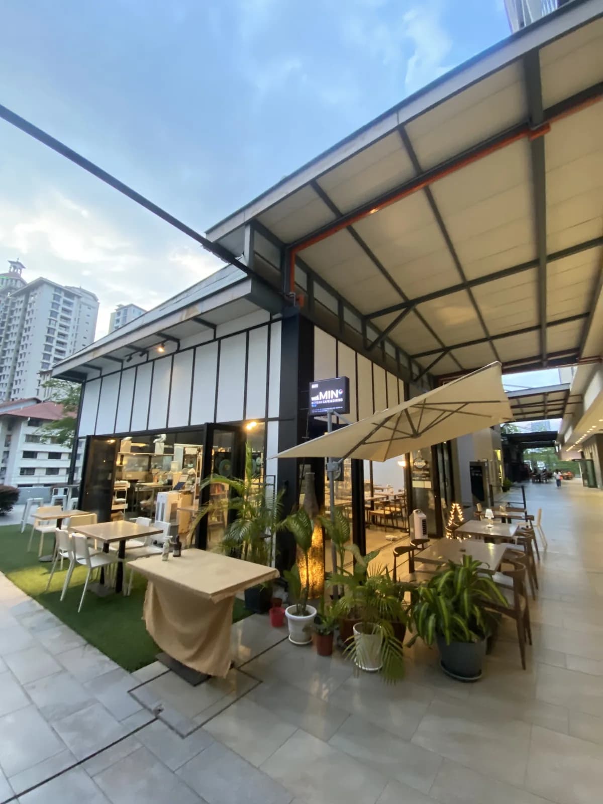 with MIN Cafe & Dining