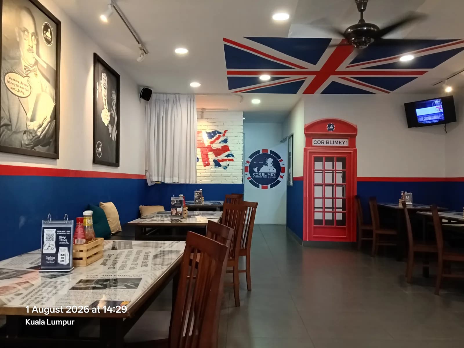 Cor Blimey! British Fish & Chips • Sri Hartamas