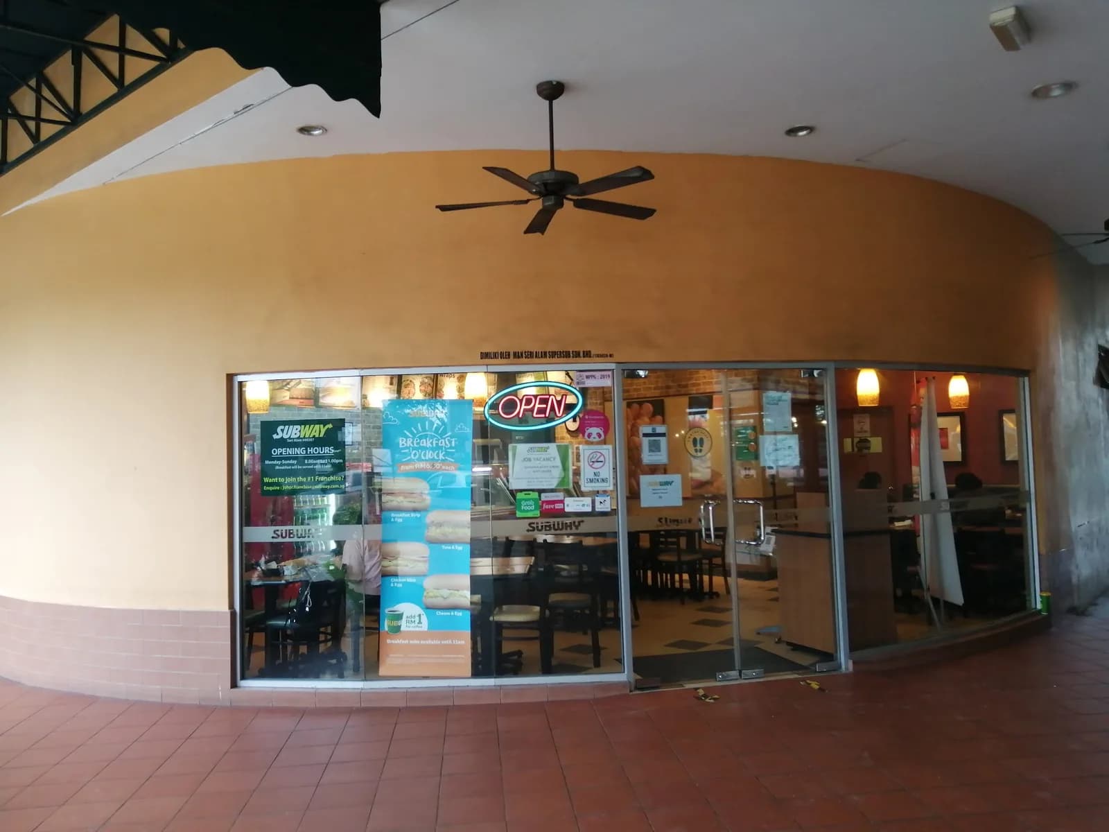 Subway Bandar Seri Alam