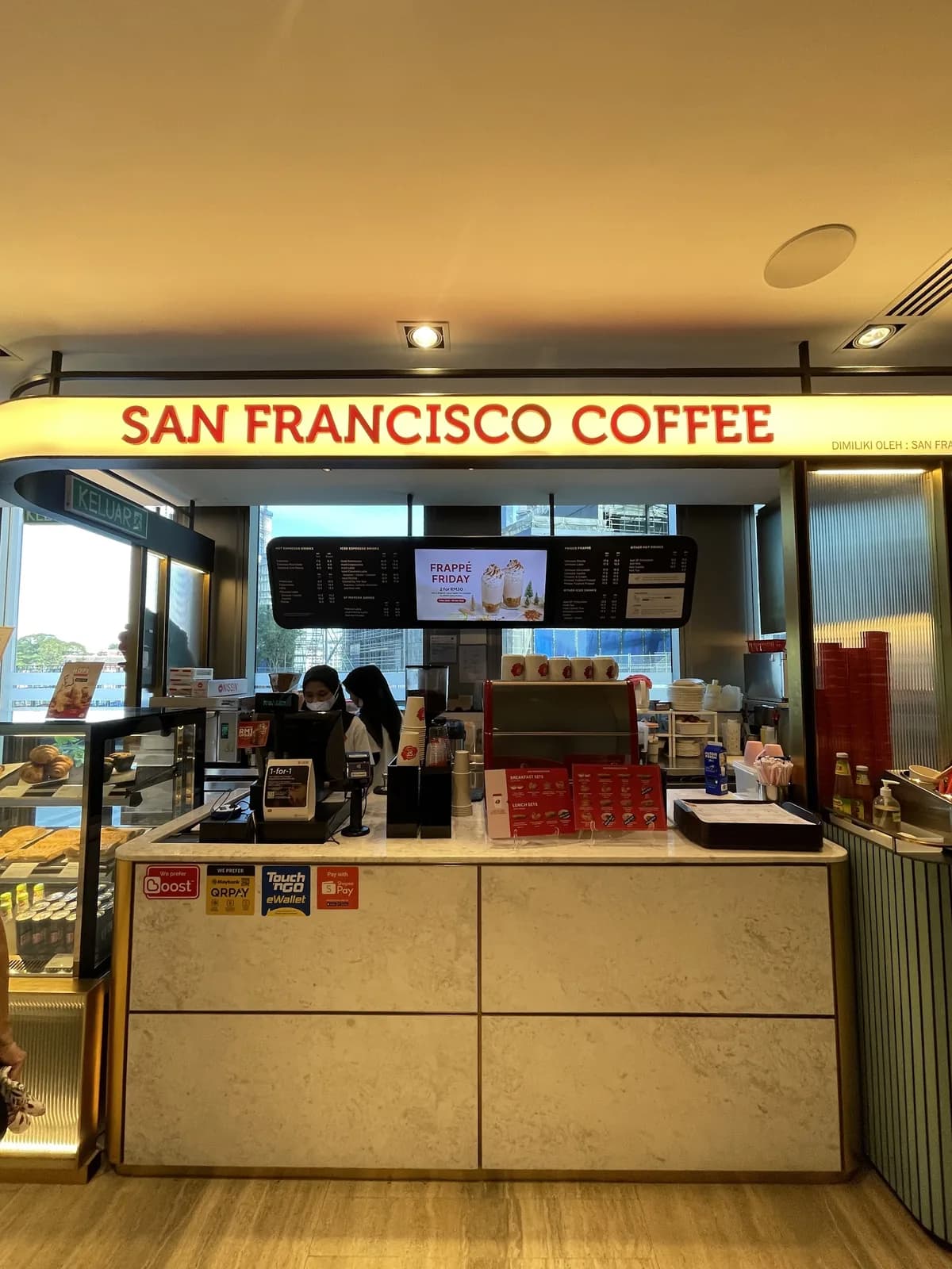 San Francisco Coffee Menara Prudential