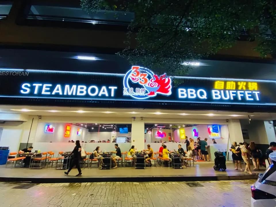 33 BUFFET STEAMBOAT