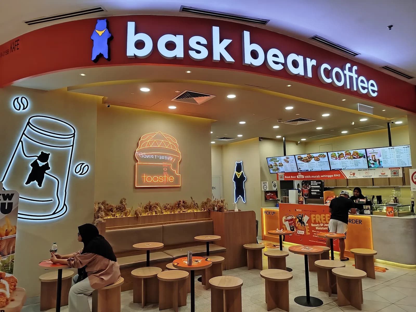 Bask Bear Coffee Starling Mall