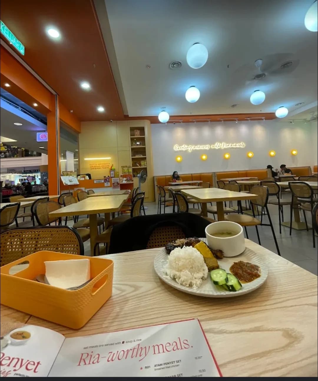RIA Ayam Penyet @ Berjaya Times Square