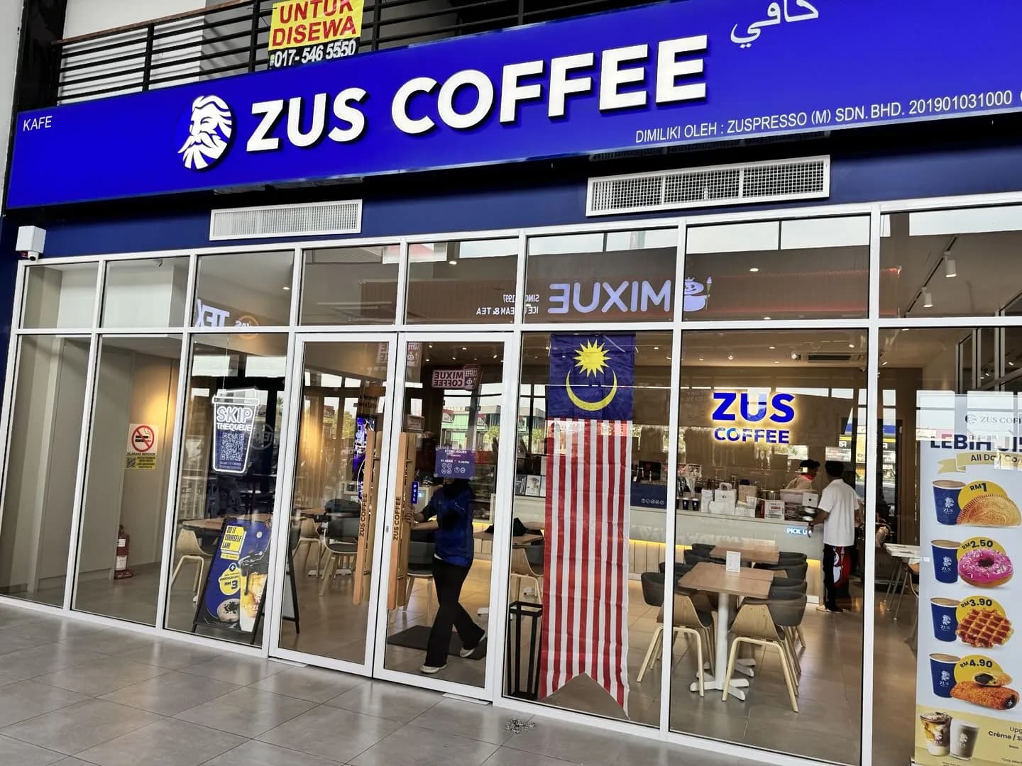 ZUS Coffee - Jalan Sarikei Off Jalan Pahang, Kuala Lumpur
