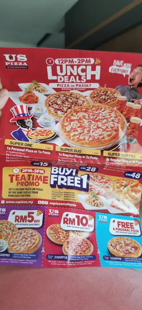 US PIZZA - Tanjong Tokong photo 2