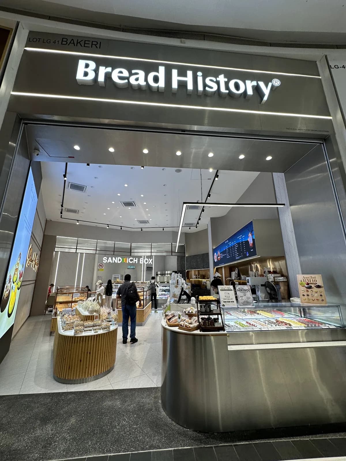 Bread History NU Sentral