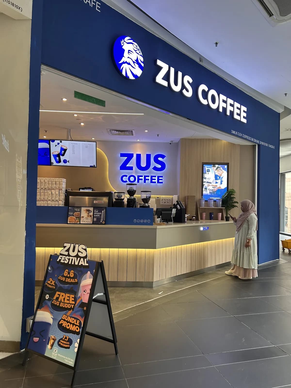 ZUS Coffee - NU Sentral